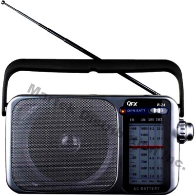 Radio potatif AM/FM/SW1/SW2 de QFX